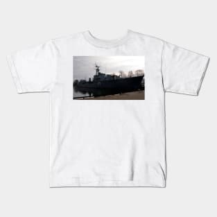 HMCS Haida at rest Kids T-Shirt